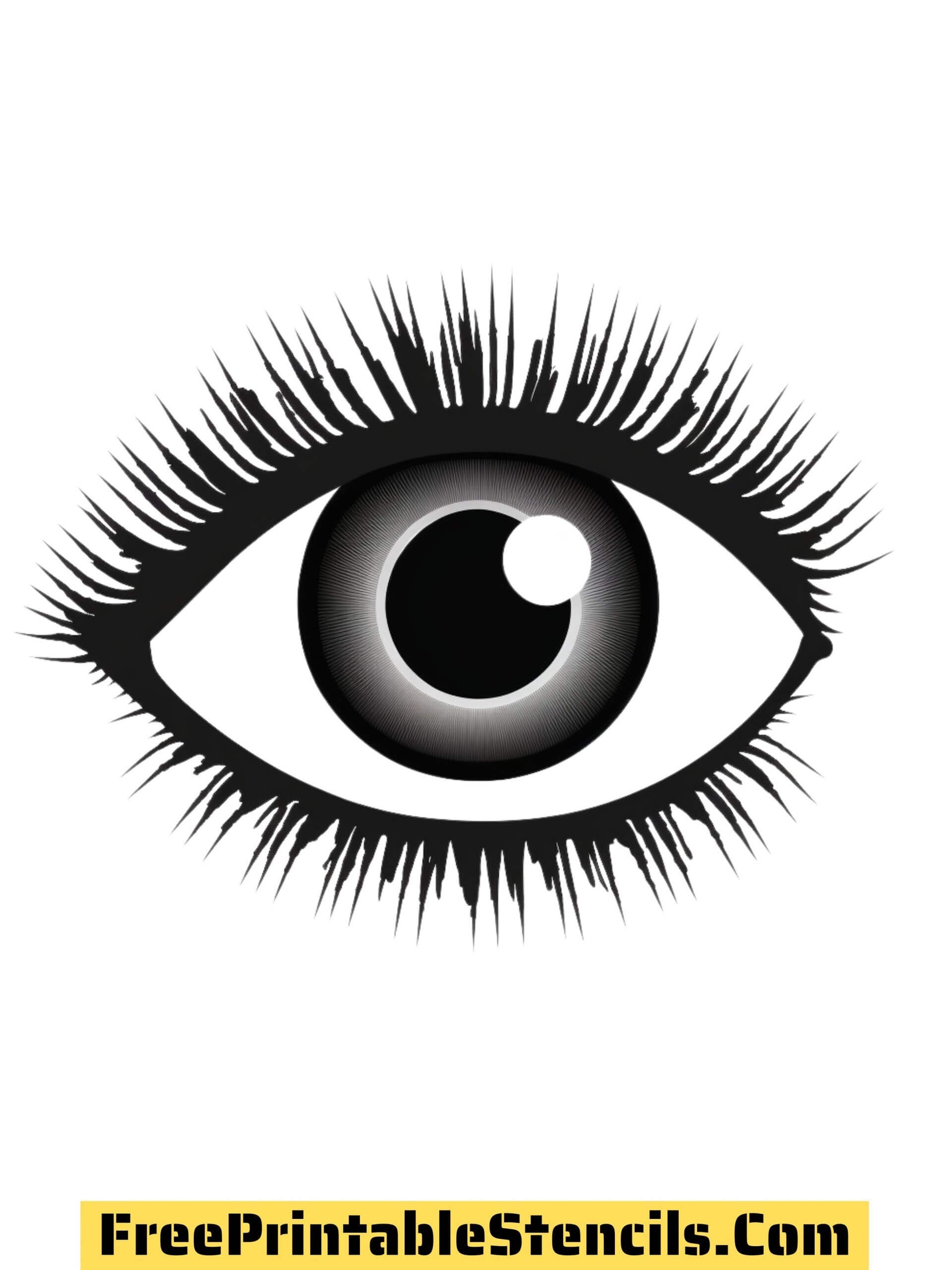 free printable eyes to print