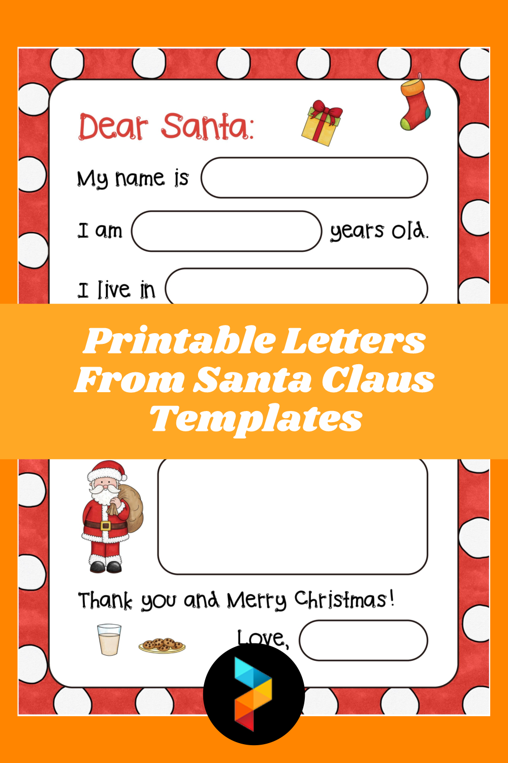 free printable letters from santa claus templates