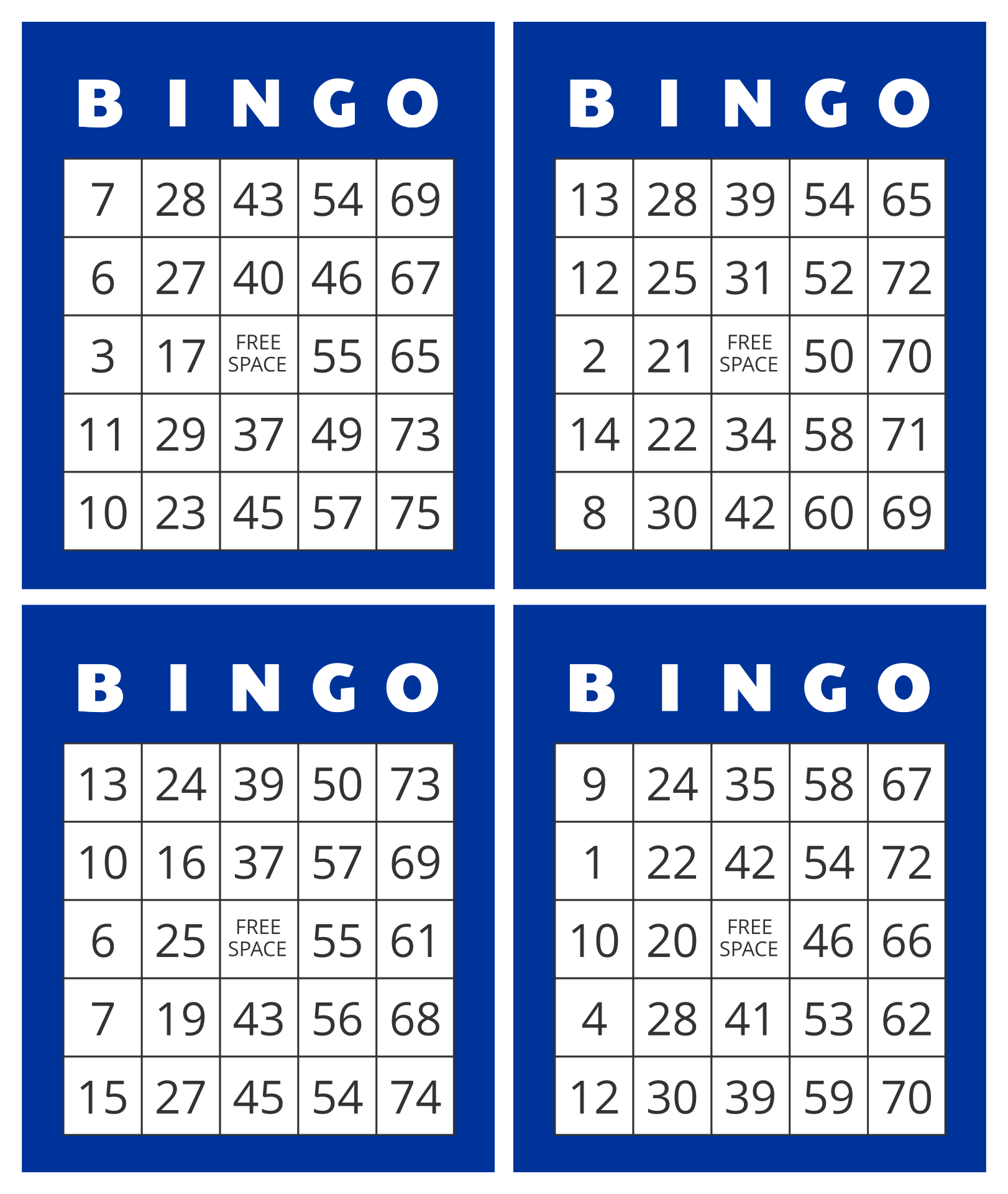 0-20 printable number cards