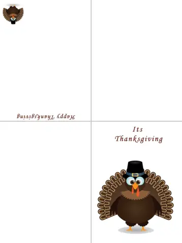 10 Free Printable Thanksgiving Cards