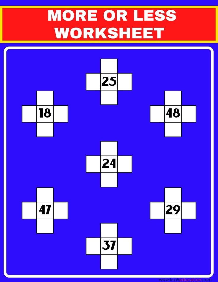 10 More Less Worksheet FREE Download Check More At Https 