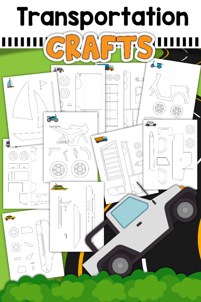 10 Transportation Crafts For Preschoolers Ottawa Mommy Club