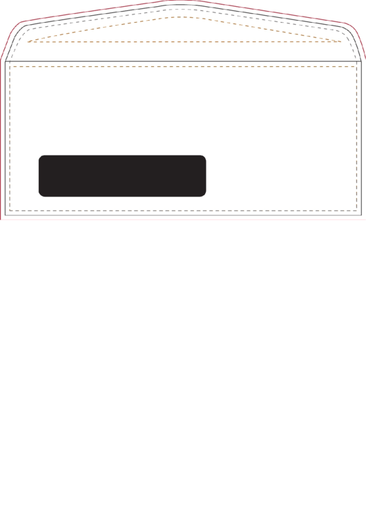 10 Window Envelope Template Printable Pdf Download