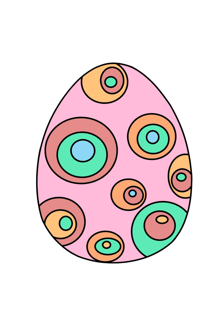 free printable easter eggs