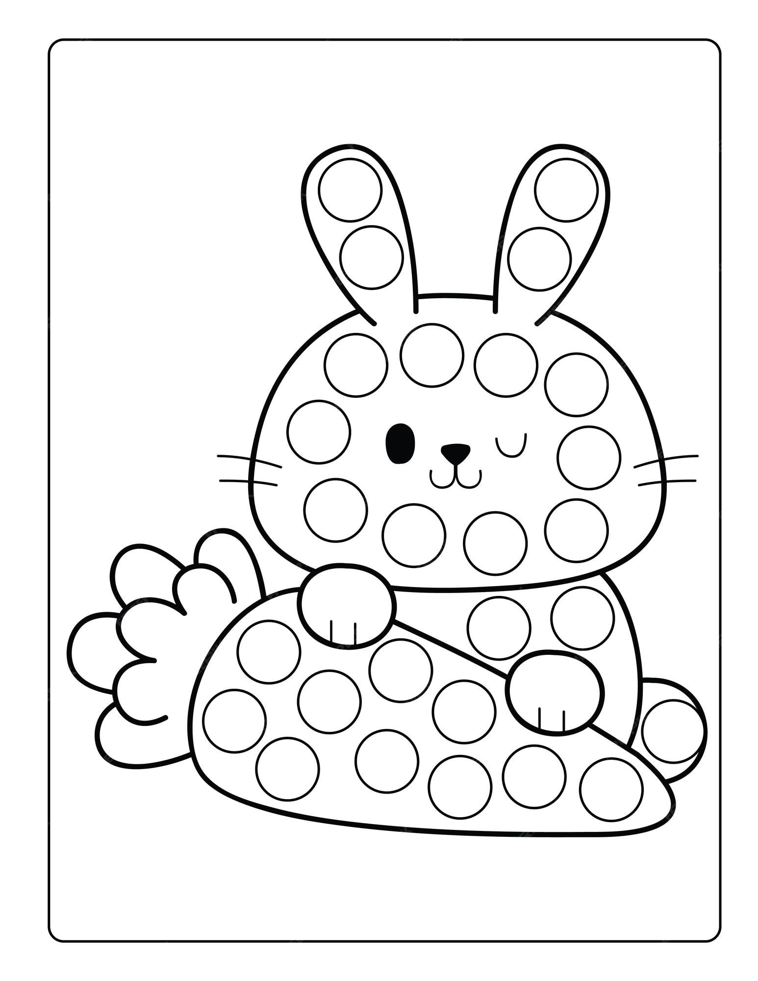 12 Spring Do A Dot Printables SupplyMe Worksheets Library