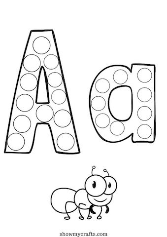 12 Spring Do A Dot Printables SupplyMe Worksheets Library