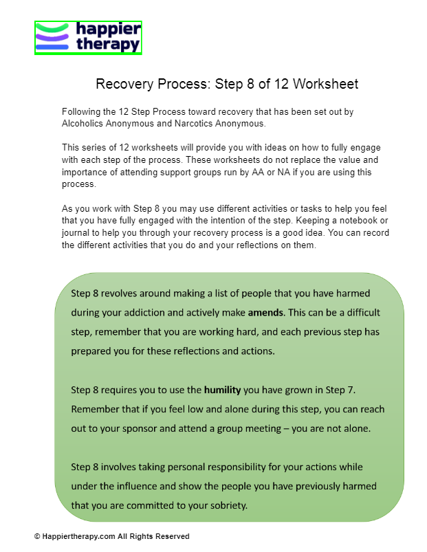 12Step Quality Information And Tools For A 12 Step Program 