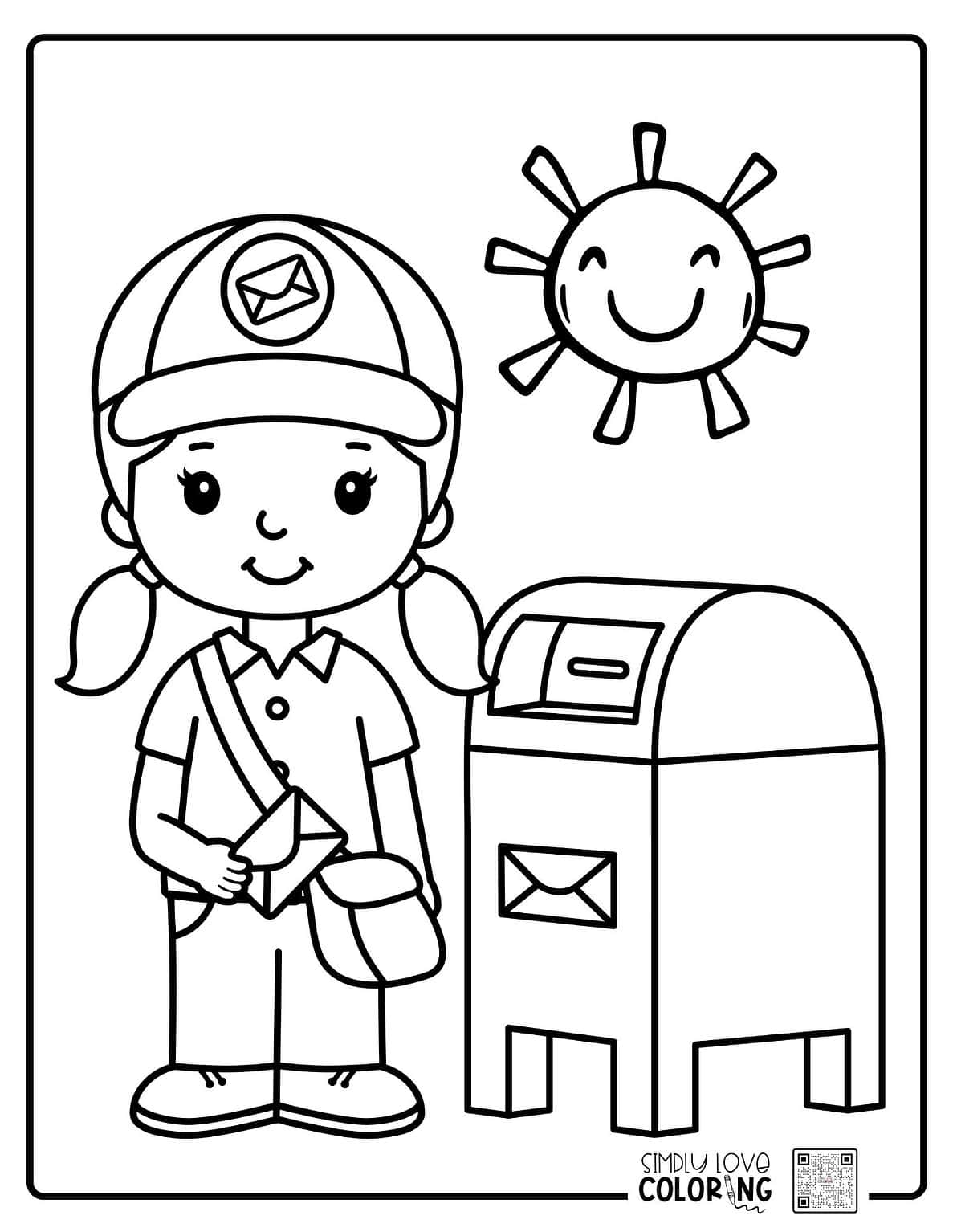132 Professions Coloring Pages Free PDF Printables Simply Love Coloring