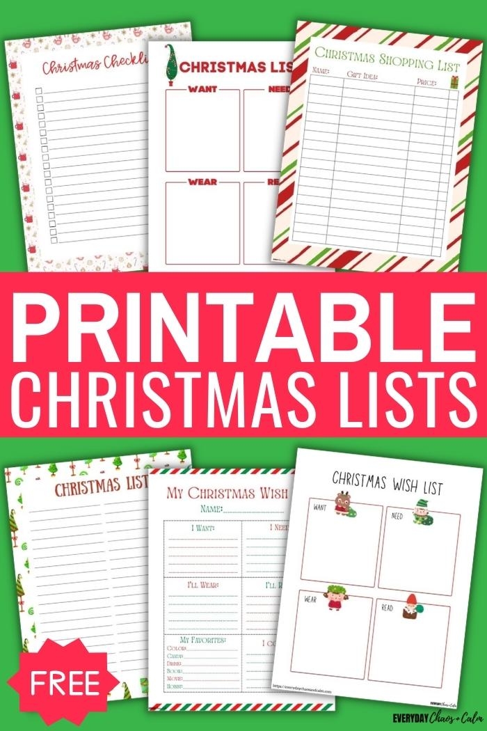 simple christmas card free printable