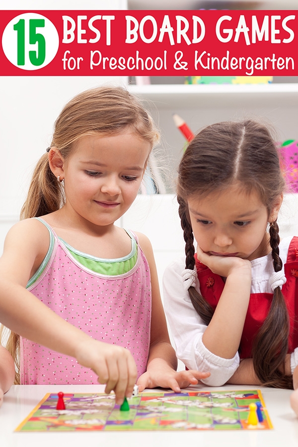 15 Board Games For Preschool Kindergarten Ages 3 5 Years 