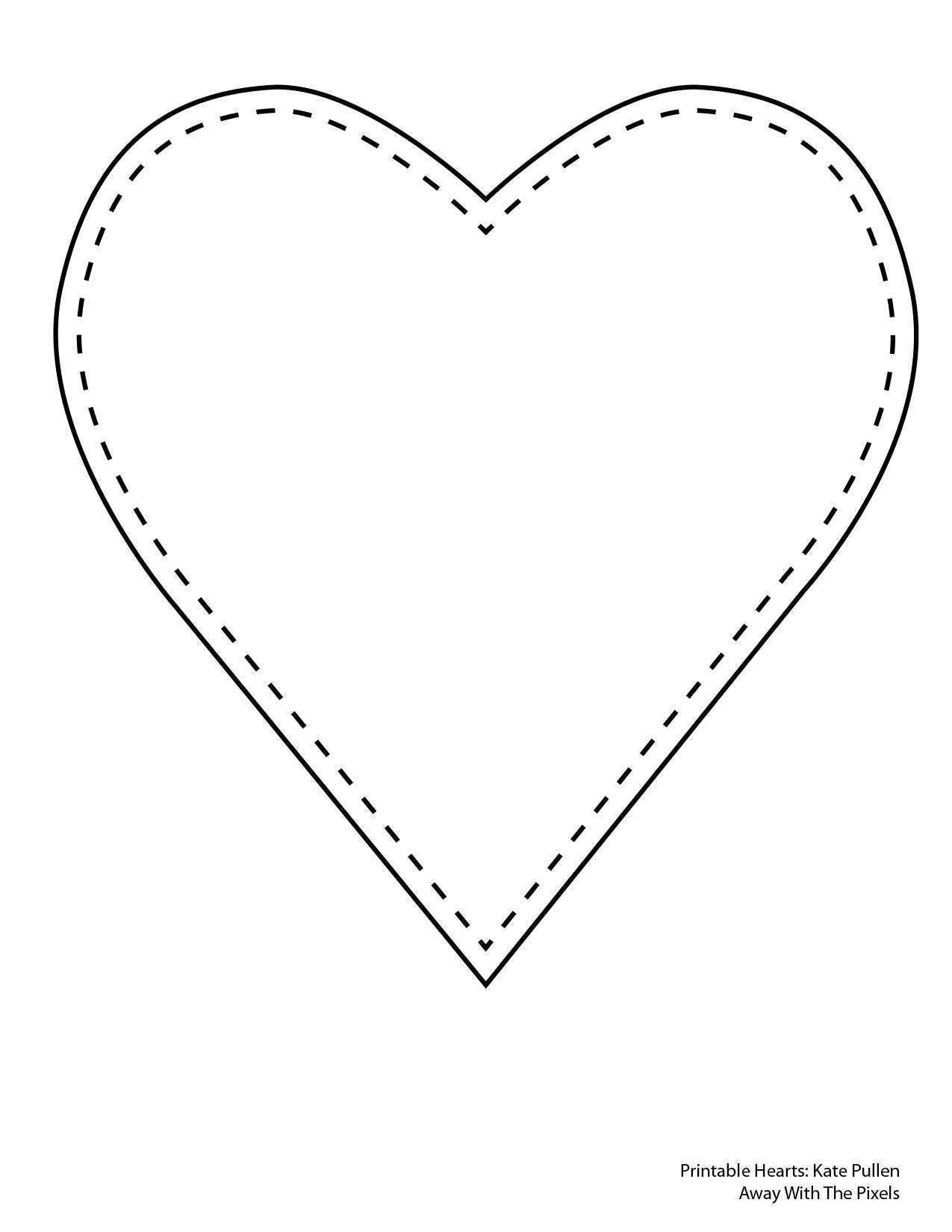 15 How To Create Heart Card Template Printable Templates By Heart Card 