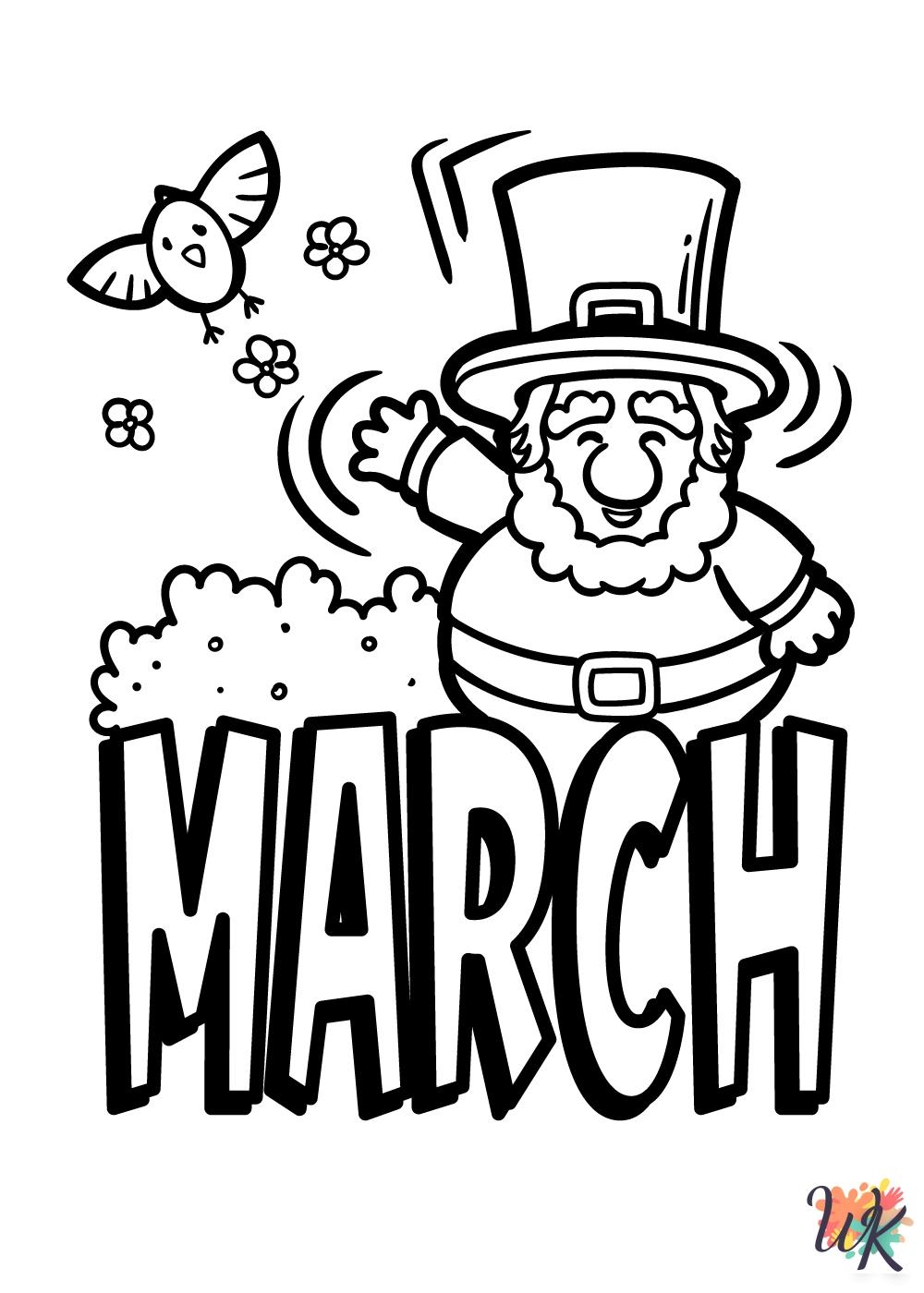15 March Coloring Pages For Kids ColoringPages