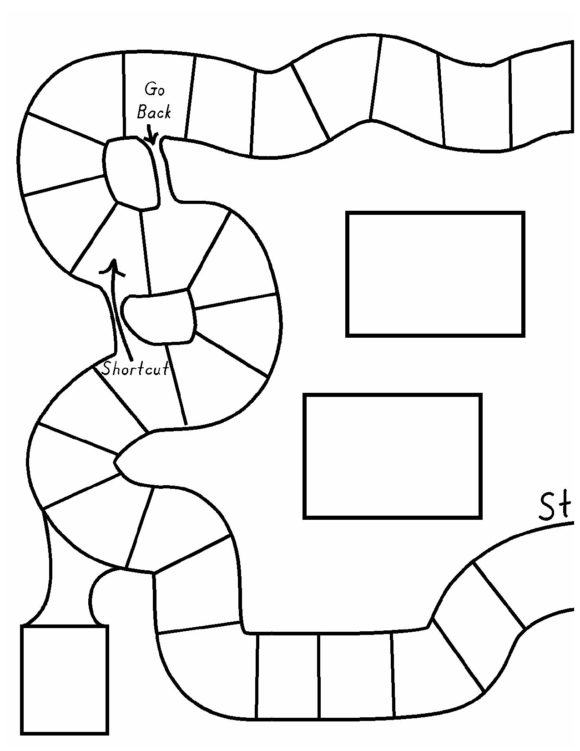 16 Free Printable Board Game Templates