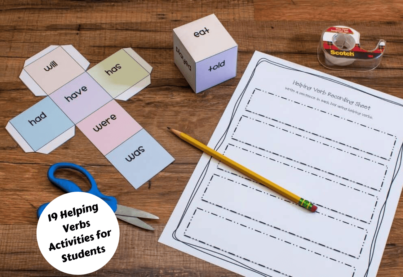 19 Helping Verbs Activities For Students Teaching Expertise