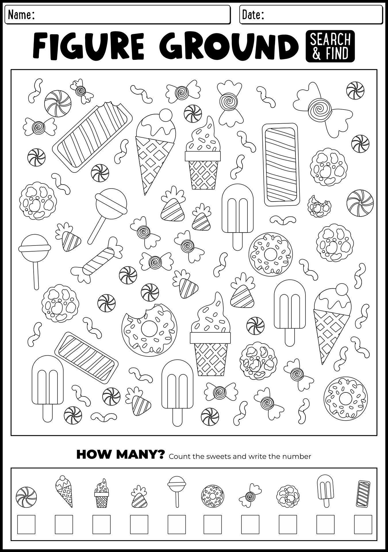 19 Occupational Therapy Visual Perceptual Worksheets Visual 