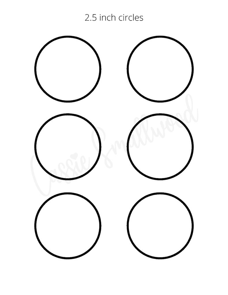 3.5 inch circle template printable