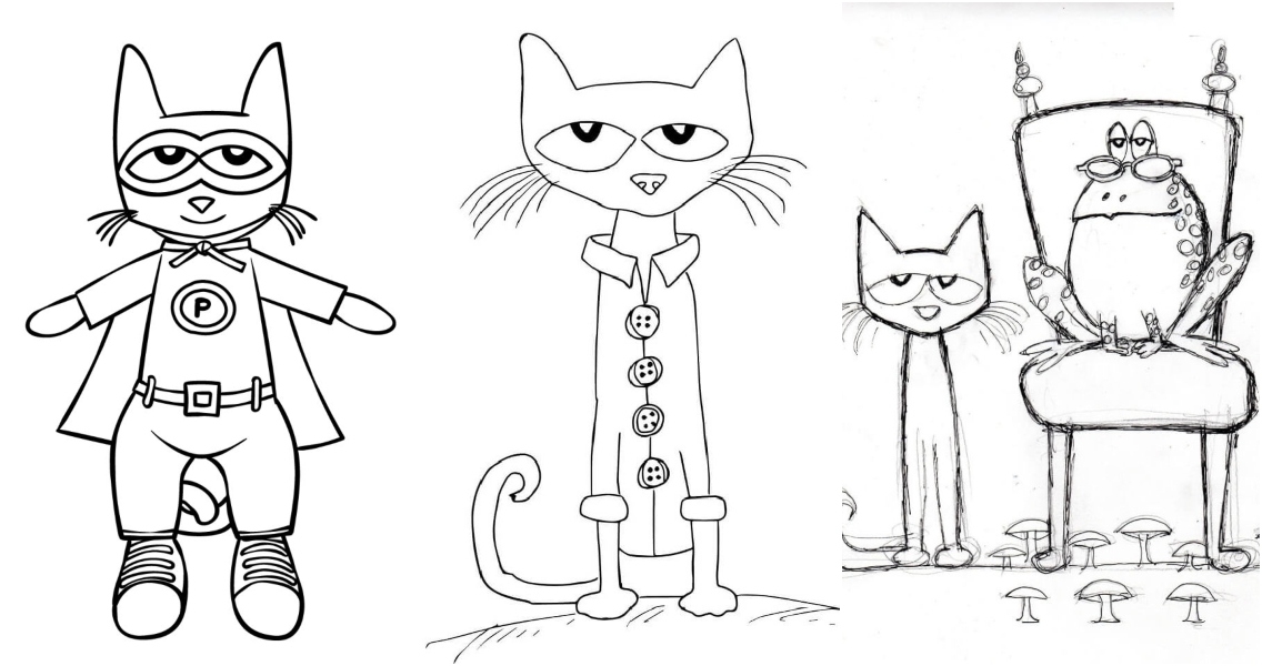 22 Pete The Cat Coloring Pages Free PDF Printables 47 OFF