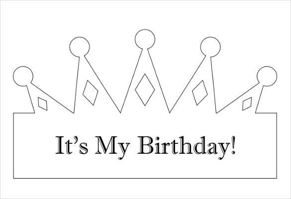 23 Paper Crown Templates PDF DOC
