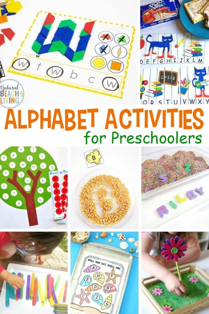 25 Alphabet Activities For Preschoolers Natural Beach Living