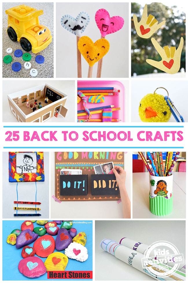 25 Back To School Crafts To Make This School Year Fun