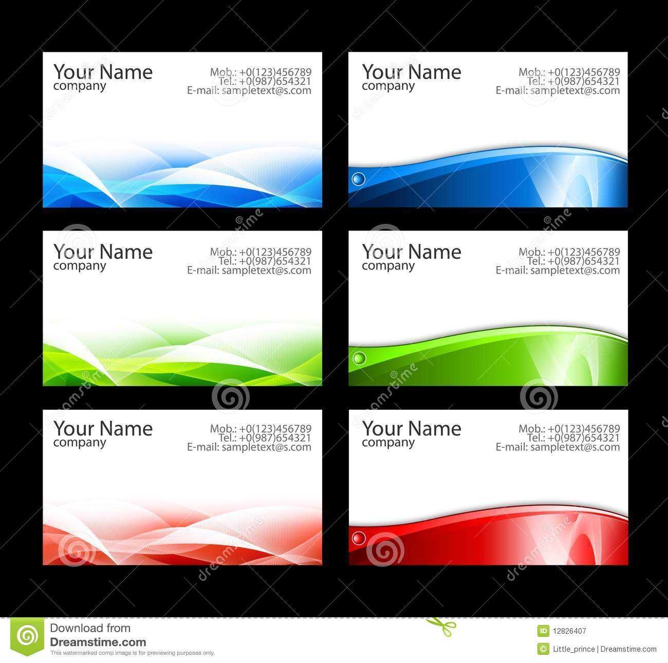 25 Free Microsoft Word Business Card Templates Printable Within