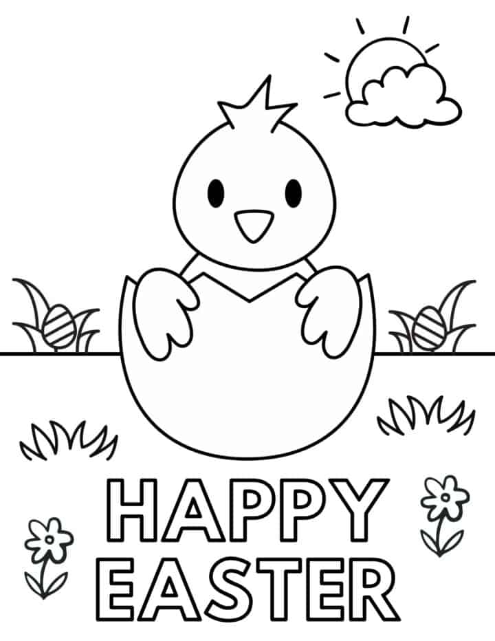 Free Printable Coloring Pages Easter