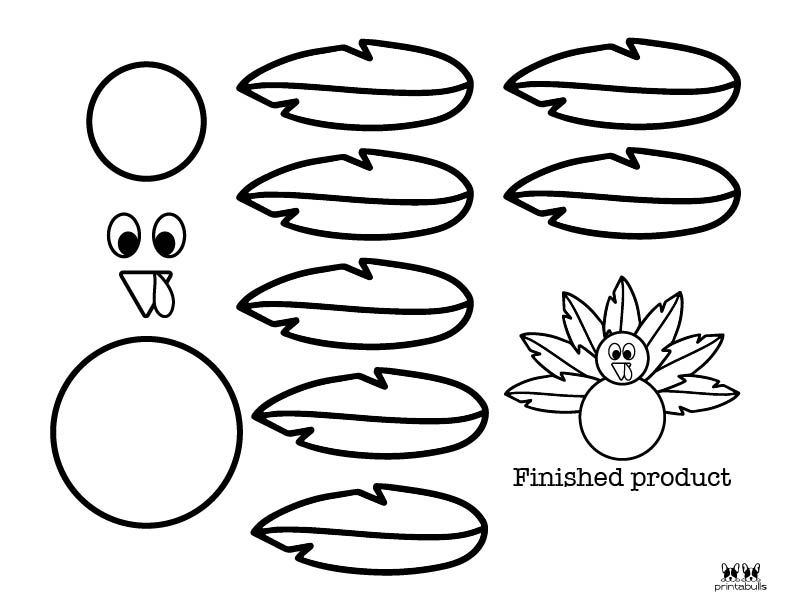 25 Free Printable Turkey Templates Artofit