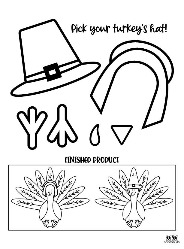 25 Free Printable Turkey Templates Printabulls Thanksgiving