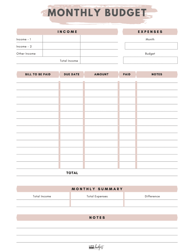 27 Free Printable Budget Templates To Use In 2024 Worksheets Library