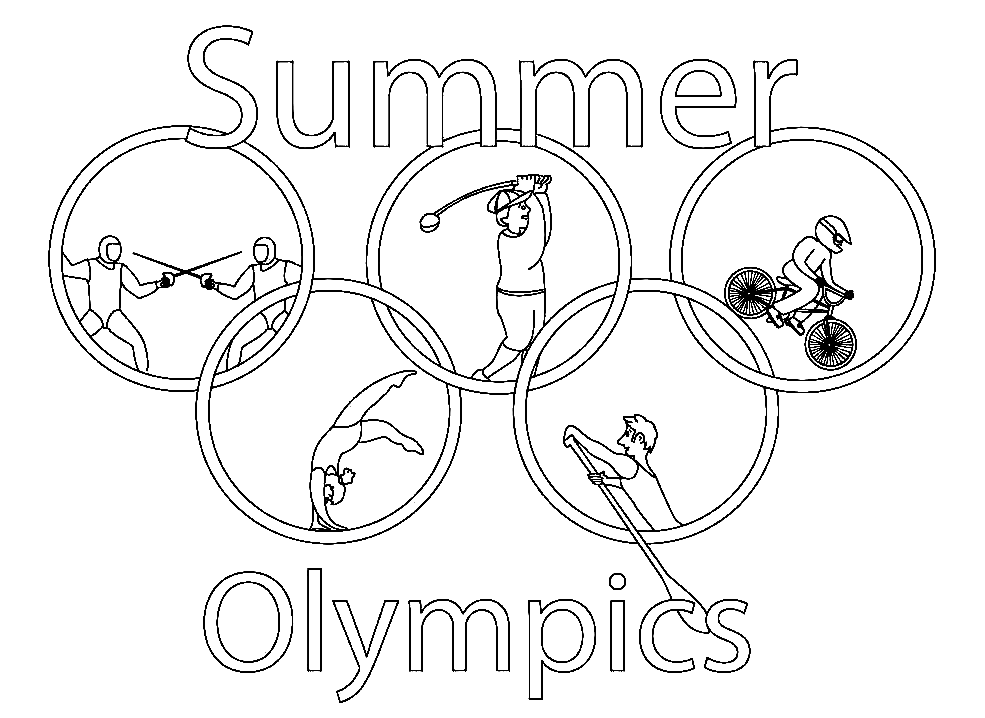 29 Olympic Coloring Pages ColoringPagesOnly
