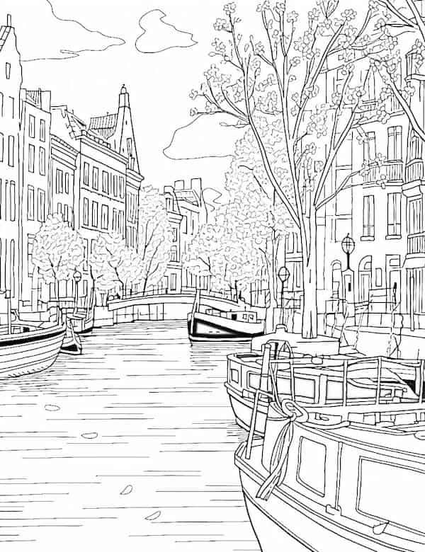 29 Scenic Landscape Coloring Pages Our Mindful Life Coloring Pages