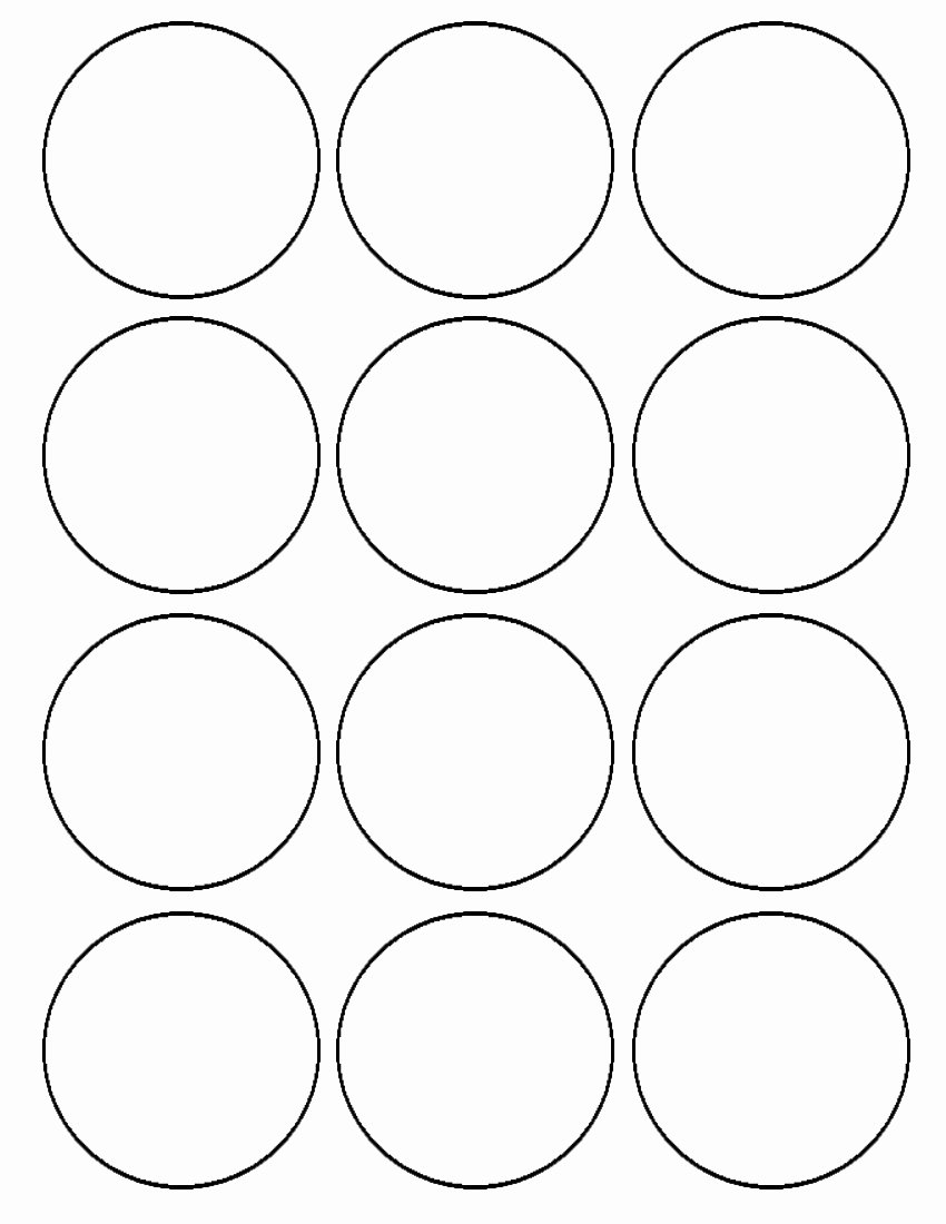 3 Inch Circle Template Printable