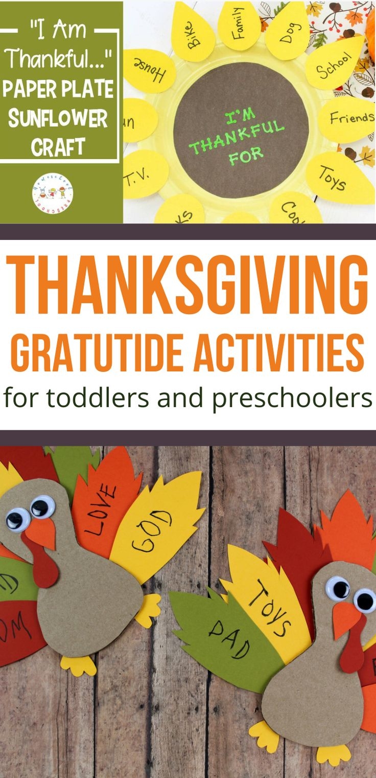 30 Simple Thankful Activities For Preschoolers To Learn Gratitude