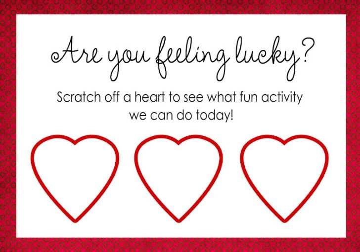scratch card template printable