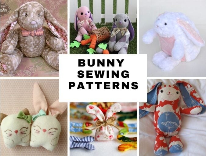 33 Bunny Sewing Patterns FREE Hello Sewing