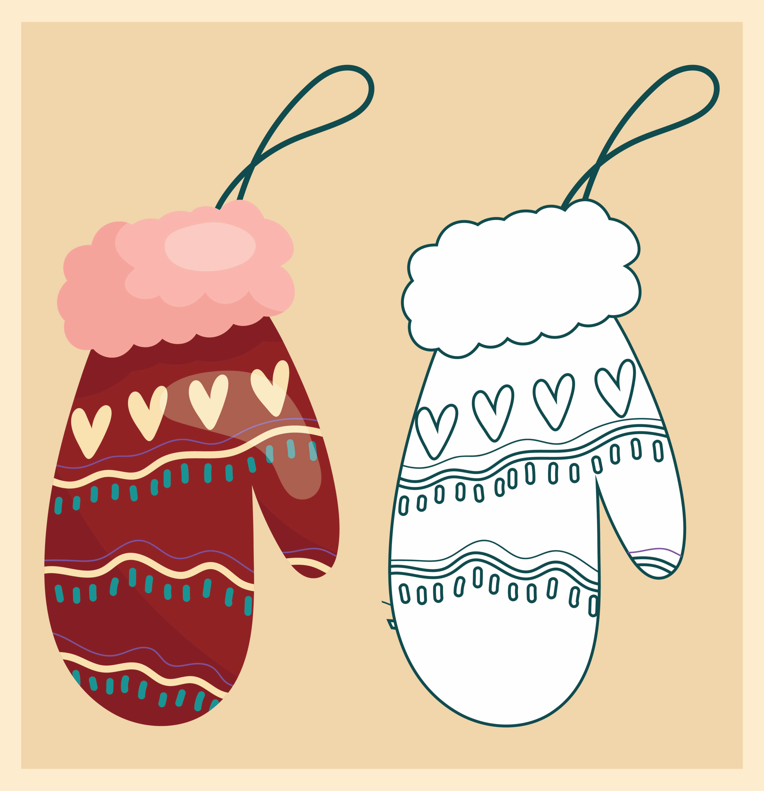 4 Best Printable Christmas Crafts For Kindergarten Printablee
