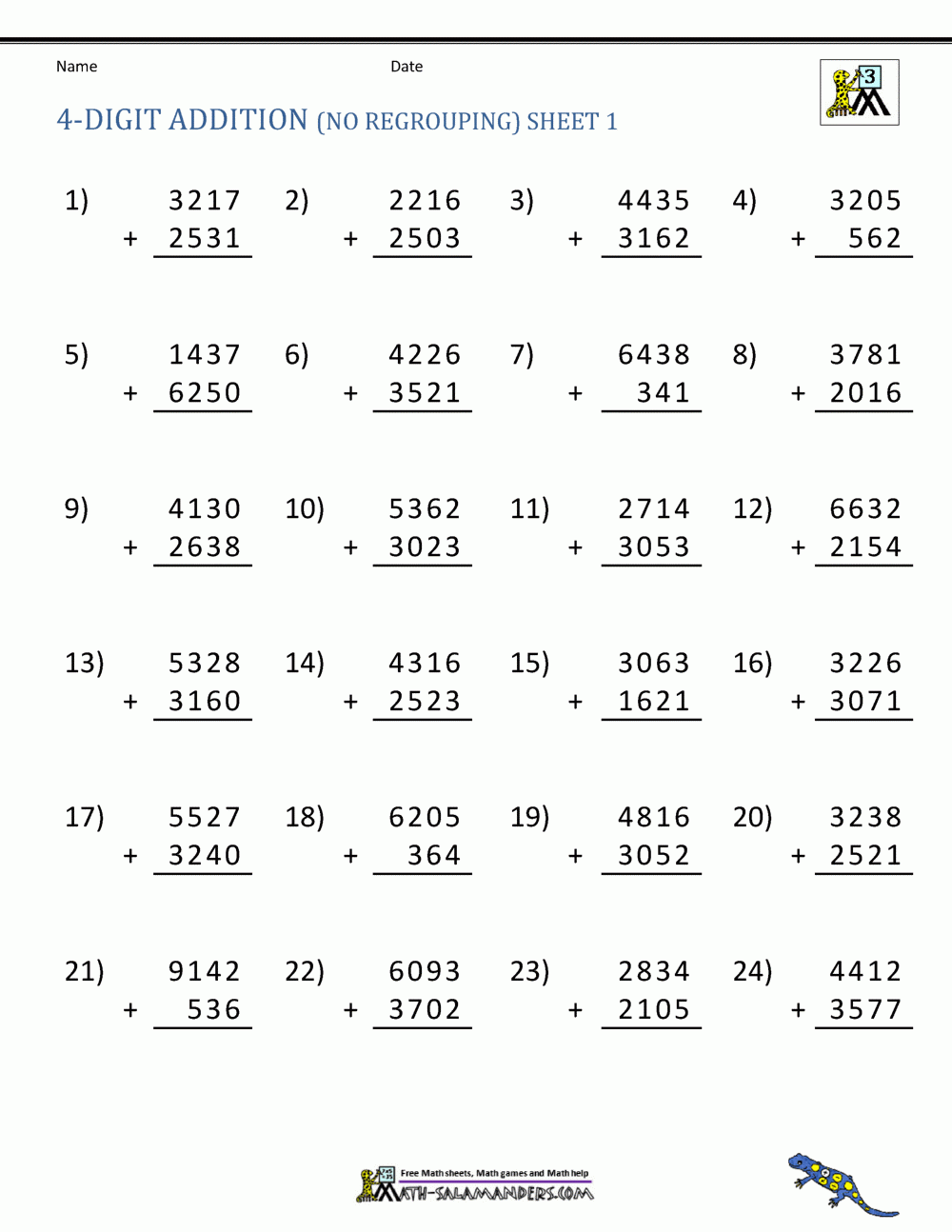 three digit addition with regrouping worksheets