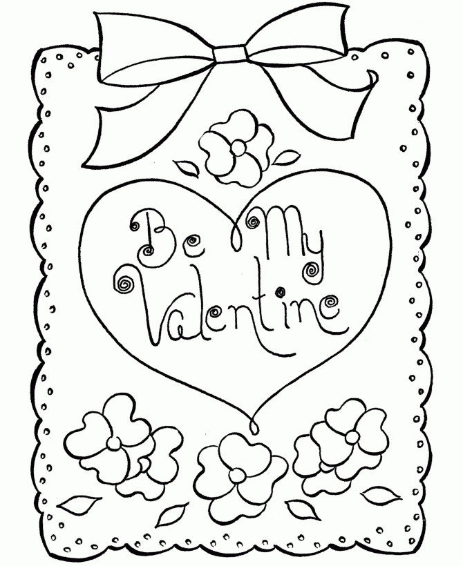valentines coloring cards printable free