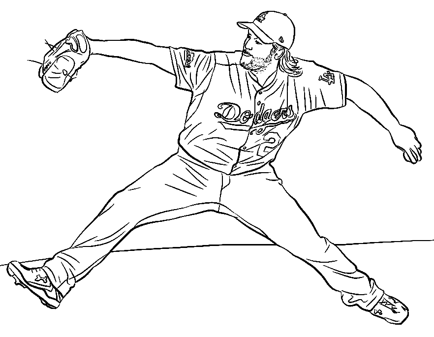 45 MLB Coloring Pages ColoringPagesOnly