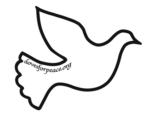 5 Best Images Of Dove Outline Printable Peace Dove Outline Drawing 