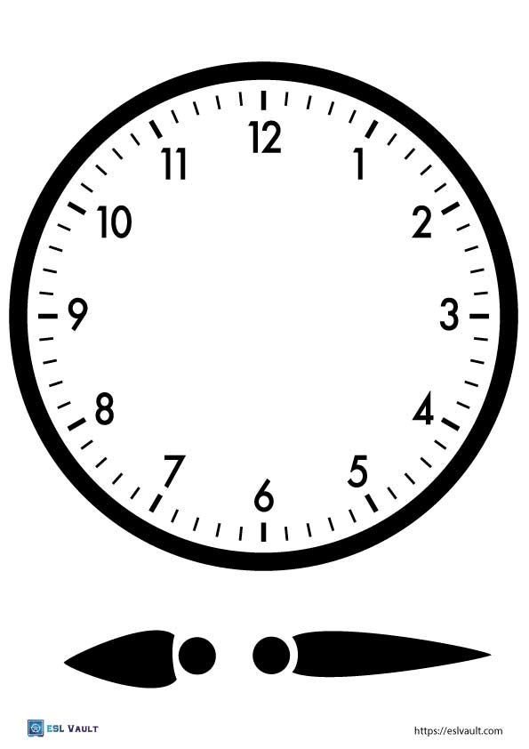 free printable clock