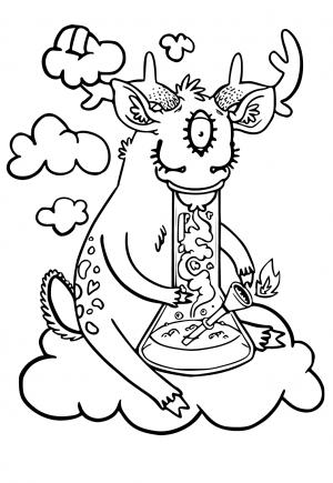 Disney Stoner Coloring Pages