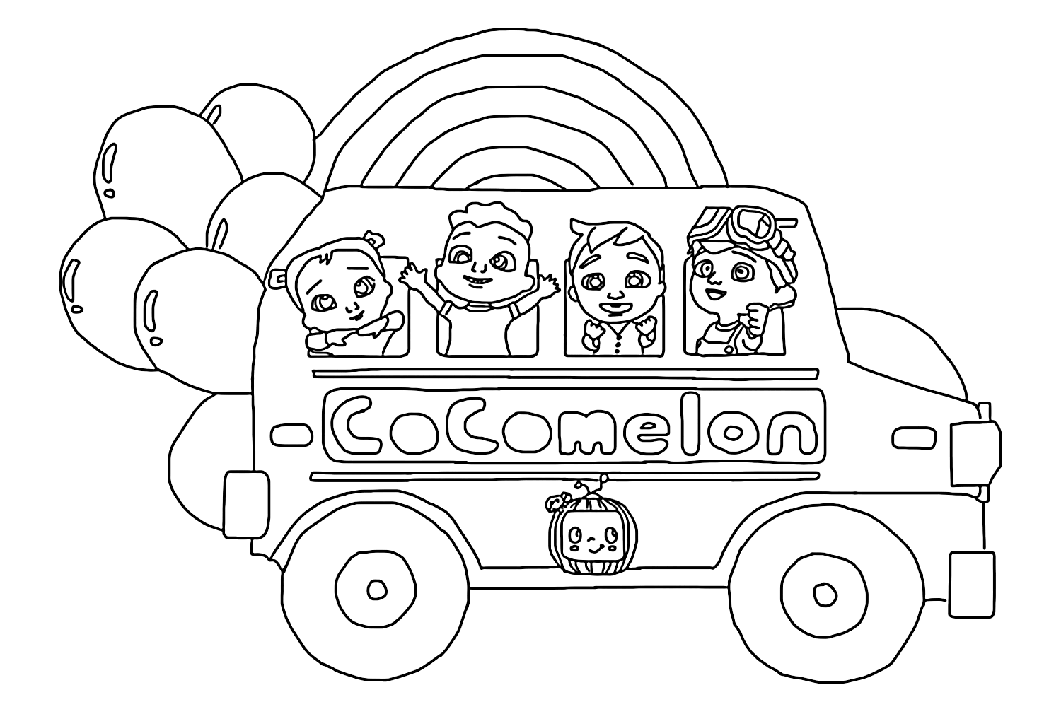 50 Cocomelon Coloring Pages ColoringPagesOnly