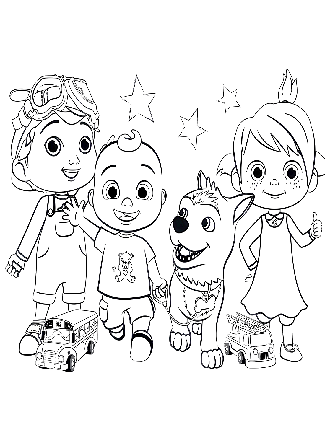 50 Cocomelon Coloring Pages ColoringPagesOnly