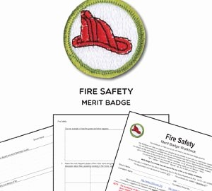 50 Fire Safety Merit Badge Worksheet Chessmuseum Template Library