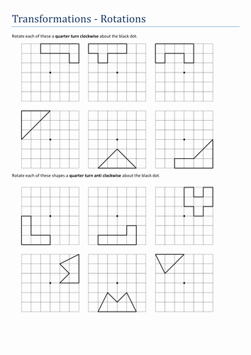 50 Geometry Transformations Worksheet Pdf Chessmuseum Template Library