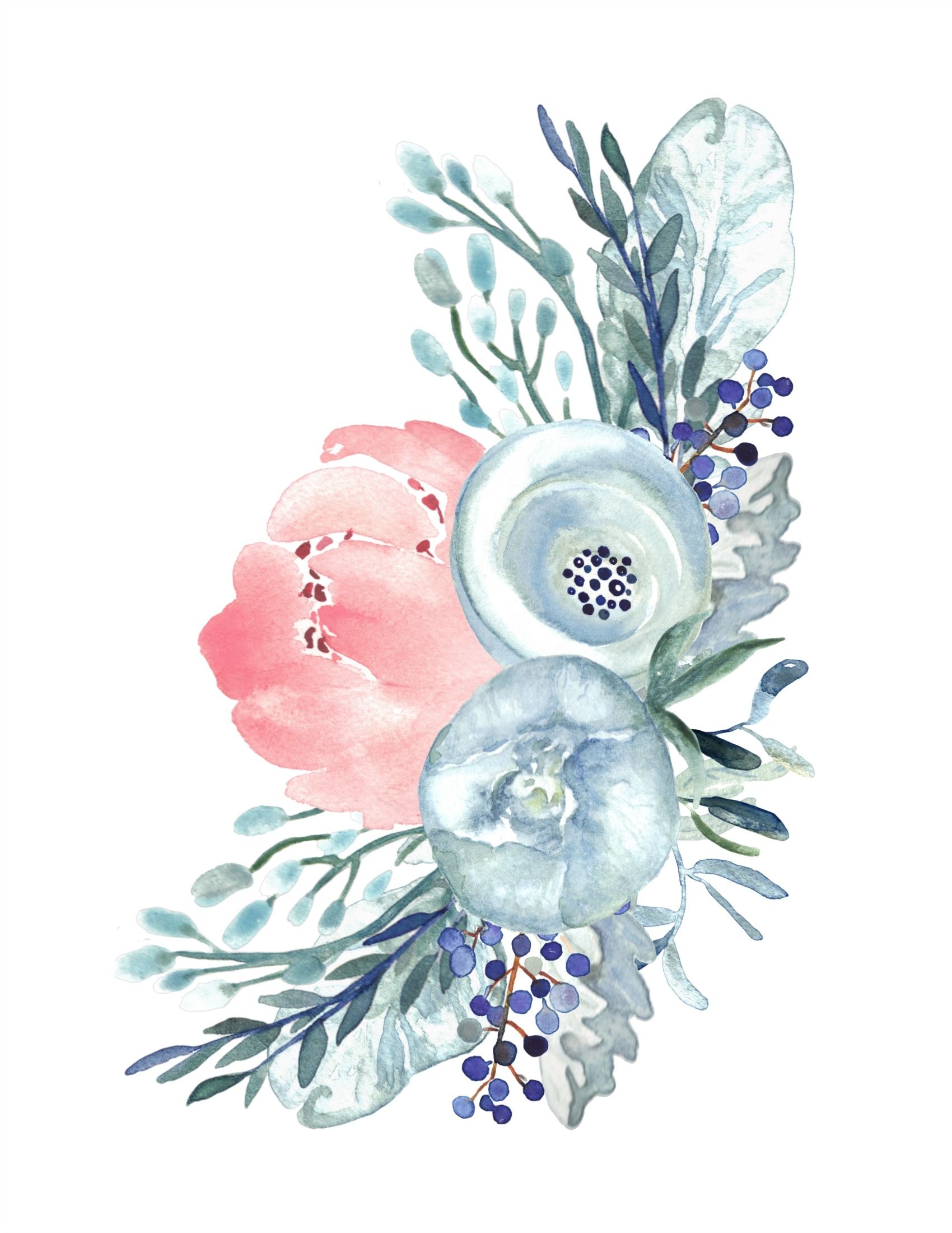 6 Free Printable Floral Watercolour Designs Love Handmade