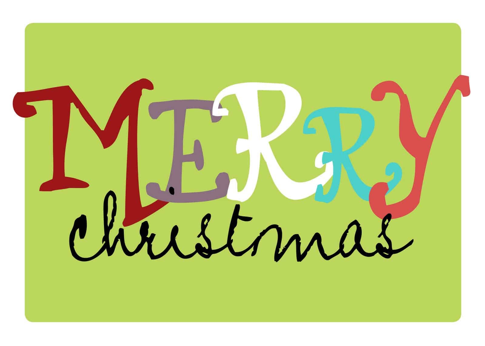 small printable holiday cards