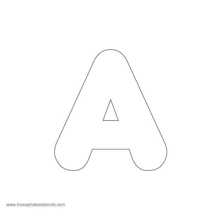 alphabet printable template