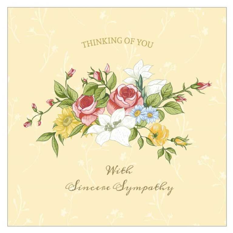 sorry for your loss cards printable